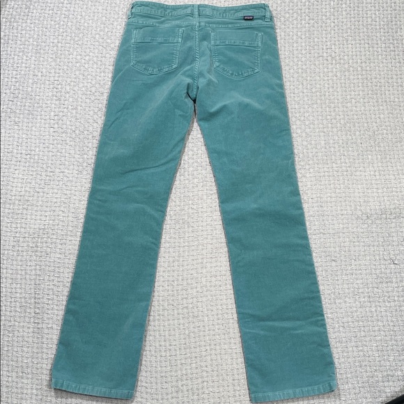 Womens Patagonia Turquoise Corduroy Pants Style #55060 Organic Cotton Size 28 - Picture 3 of 15